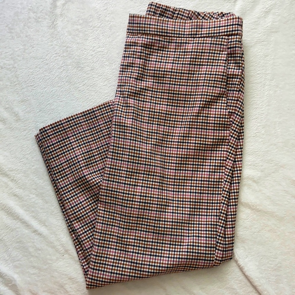 🍁🍁ADORABLE Old Navy plaid cropped pants